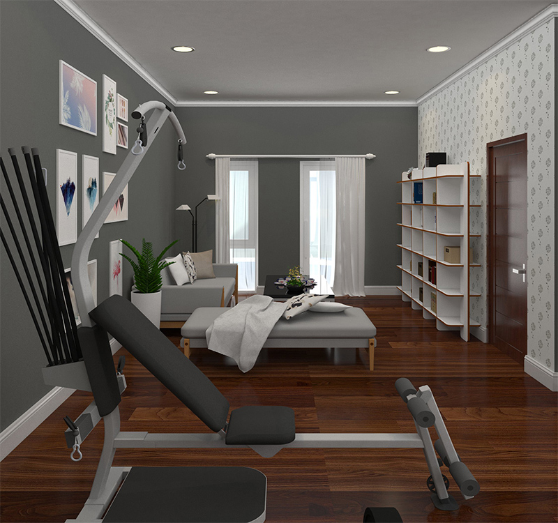 Phòng đa năng biệt thự Pleiku
